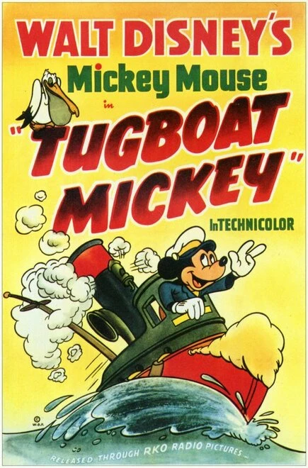 Постер Буксир Микки Мауса 1940