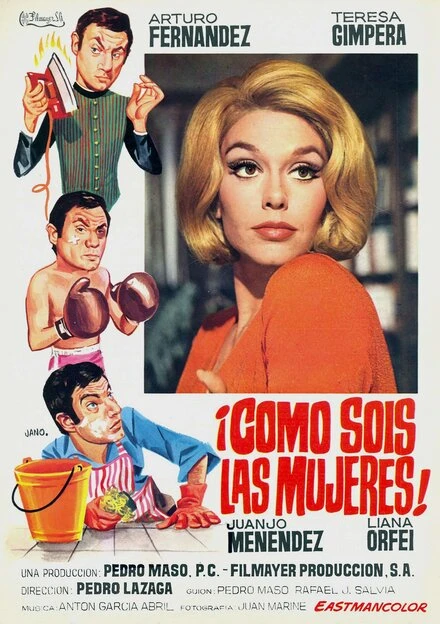 Постер Как женщины! 1968