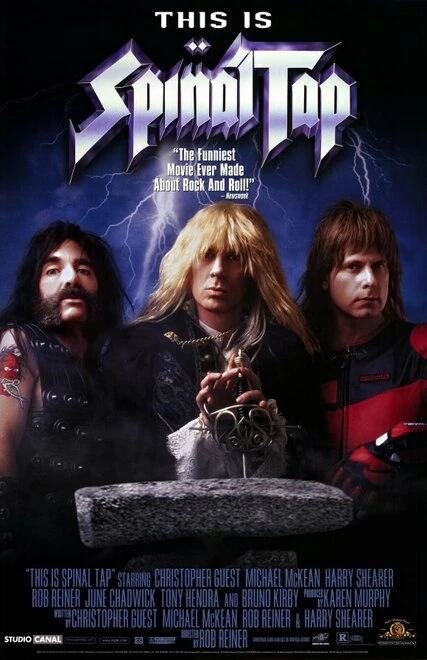 Постер Это – Spinal Tap 1984