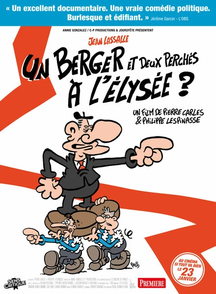 Постер Un berger et deux perchés à l'Elysée?