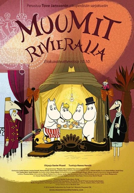 Постер Муми-тролли на Ривьере 2014