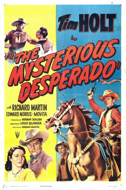 Постер The Mysterious Desperado