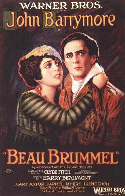 Постер Красавчик Браммел 1924