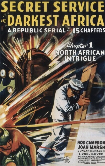 Постер Секретная служба в Африке 1943