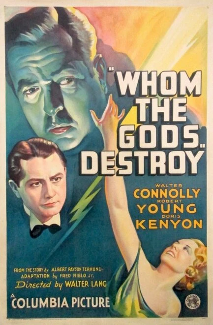 Постер Whom the Gods Destroy 1934
