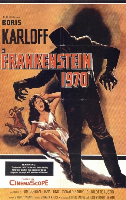 Постер Франкенштейн – 1970 1958