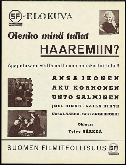 Постер Я попал в гарем! 1938