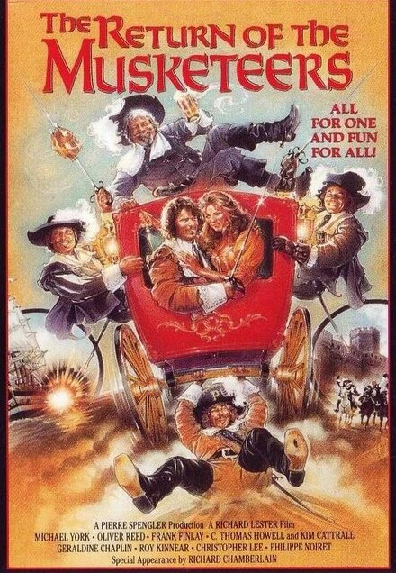 Постер Возвращение мушкетеров 1989
