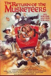 Возвращение мушкетеров 1989 постер