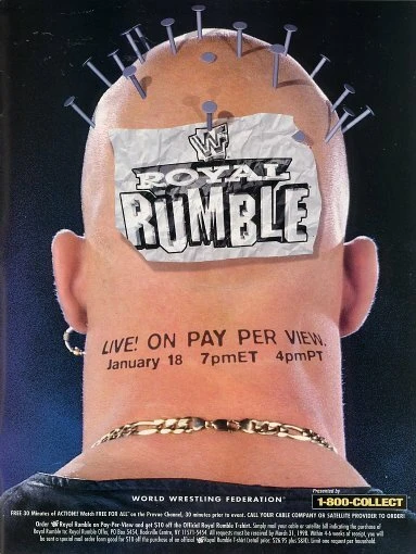 Постер WWF Королевская битва 1998