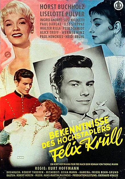 Постер Признания авантюриста Феликса Круля 1957
