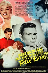 Признания авантюриста Феликса Круля 1957 постер