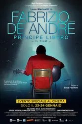 Fabrizio De André: Principe libero постер