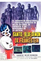 Santo y Blue Demon contra el doctor Frankenstein постер