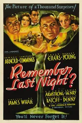 Remember Last Night? постер