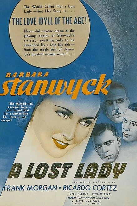 Постер Потерявшаяся леди 1934