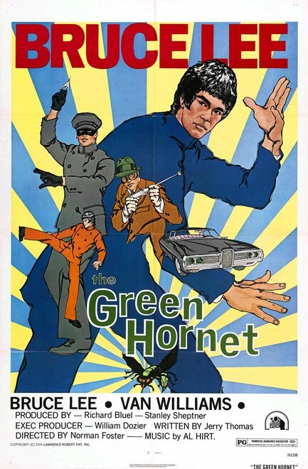 Постер Зеленый Шершень 1974