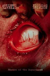 Unholy 2007 постер