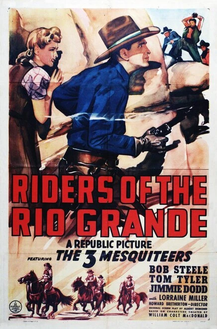 Постер Riders of the Rio Grande 1943