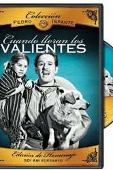 Cuando lloran los valientes постер