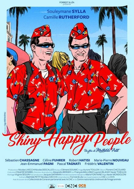 Постер Shiny Happy People