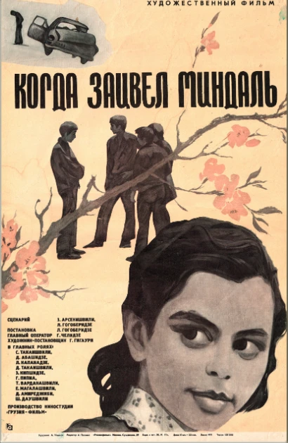 Постер Когда зацвел миндаль 1972