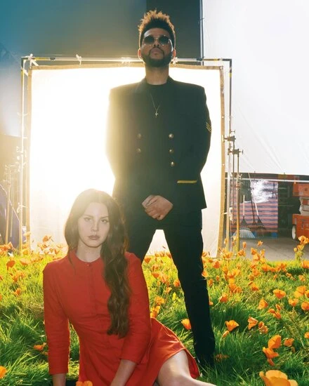 Постер Lana Del Rey Feat. The Weeknd: Lust for Life