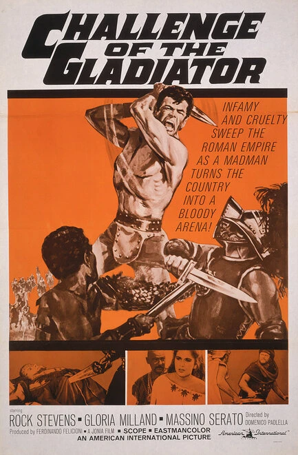 Постер Гладиатор, бросивший вызов Империи 1965