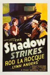 The Shadow Strikes постер