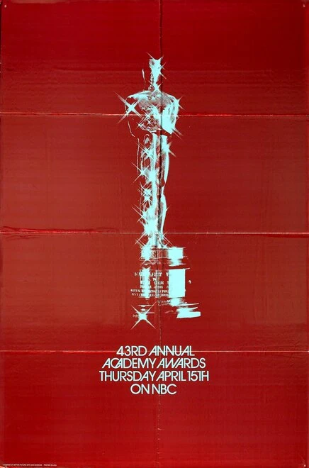 Постер 43-я церемония вручения премии «Оскар» 1971