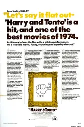 Гарри и Тонто 1974 постер