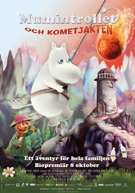 Постер Муми-тролли и комета 2010