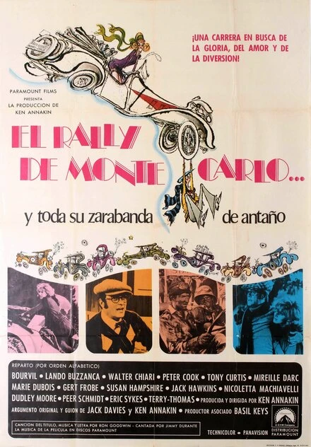 Постер Бросок в Монте-Карло 1969