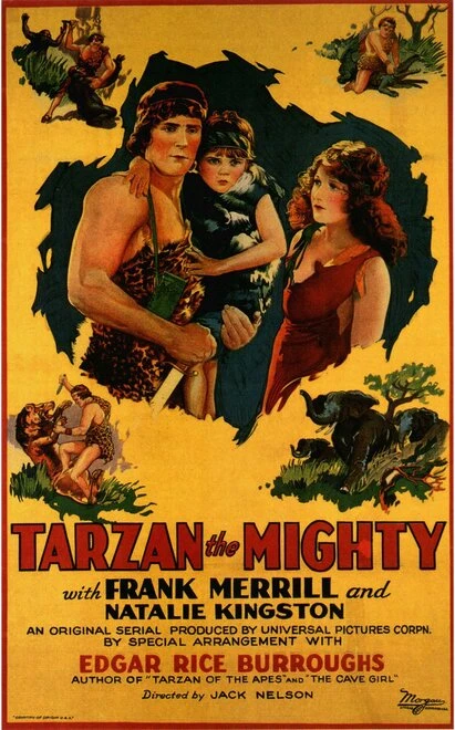Постер Тарзан могущий 1928