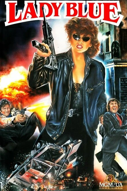 Постер Леди в голубом 1985