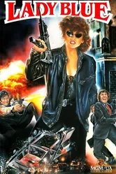 Леди в голубом 1985 постер