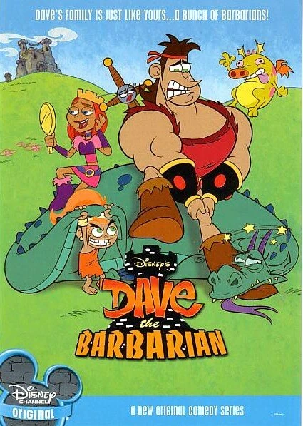 Постер Дэйв варвар 2004