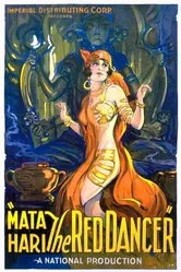 Мата Хари, красная танцовщица 1927 постер