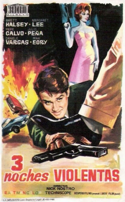 Постер 3 notti violente