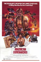 Американские коммандос 1985 постер