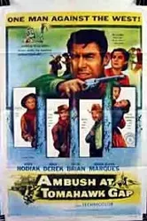 Засада в Томагавк Гэп 1953 постер
