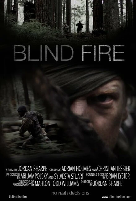 Постер Blind Fire