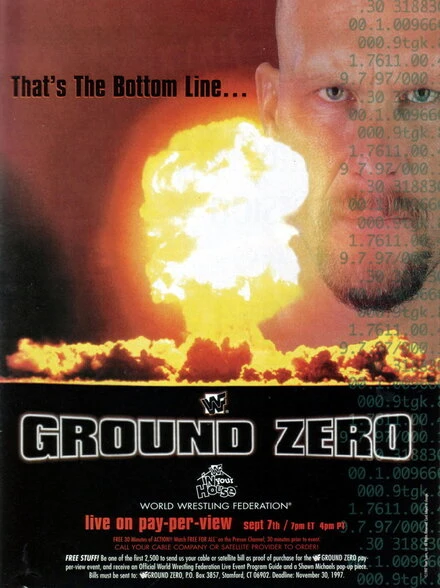 Постер WWF В твоем доме 17: Граунд Зеро 1997