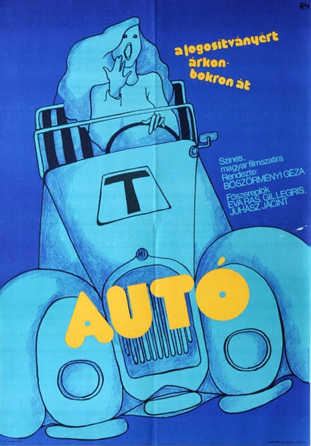 Постер Autó