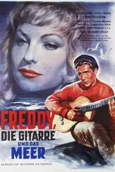 Фредди, гитара и море 1959 постер