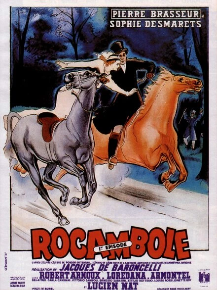 Постер Рокамболь 1947