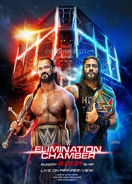 Постер WWE Камера ликвидации 2021