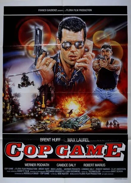 Постер Полицейская игра 1988