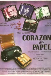 Corazón de papel постер