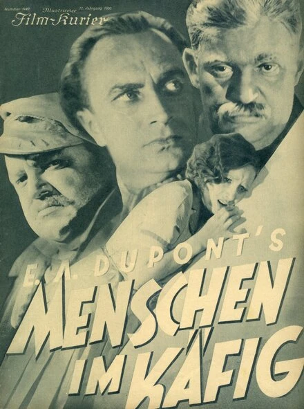 Постер Люди в клетке 1930